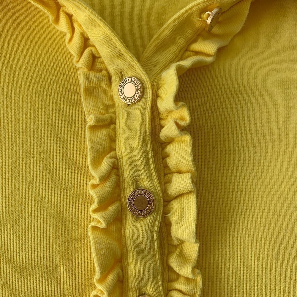 Lauren Ralph Lauren Ruffle Polo Shirt - Picture 5 of 10